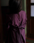 Mini Purple Cowl kaftan