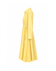 Soléa Shirt Dress - Lemon Butter