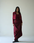 Hewn Carmine Two-piece Set