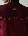 Hewn Carmine Two-piece Set