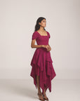 Smoked Rich Pink Dress