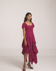 Smoked Rich Pink Dress