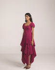 Smoked Rich Pink Dress