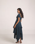 Smoked Rich Blue Dress