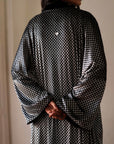 Black Velvet Checkered Set
