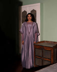 Purple Silken Set