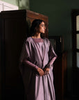 Purple Silken Set