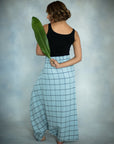 Blue Checkerd
