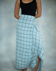 Blue Checkerd