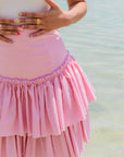 Fused Linen skirt