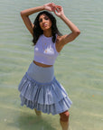 Fused Linen skirt