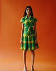 La Terre green Checks Set