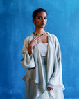 Long Mira three piece set Sage