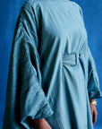 Aerial Long Kaftan Sage Green