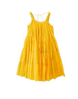 Voluminous Yellow Dress