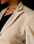 Wave Blazer - Beige