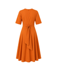 PHŪLA Signature Dress - Sunset Orange