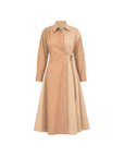 Soléa Shirt Dress - Toasted Beige