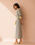Amaré Skirt Set - lime