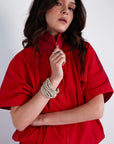 Dual Co-ord - Red/Pink