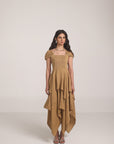 Smoked Dark Beige Dress