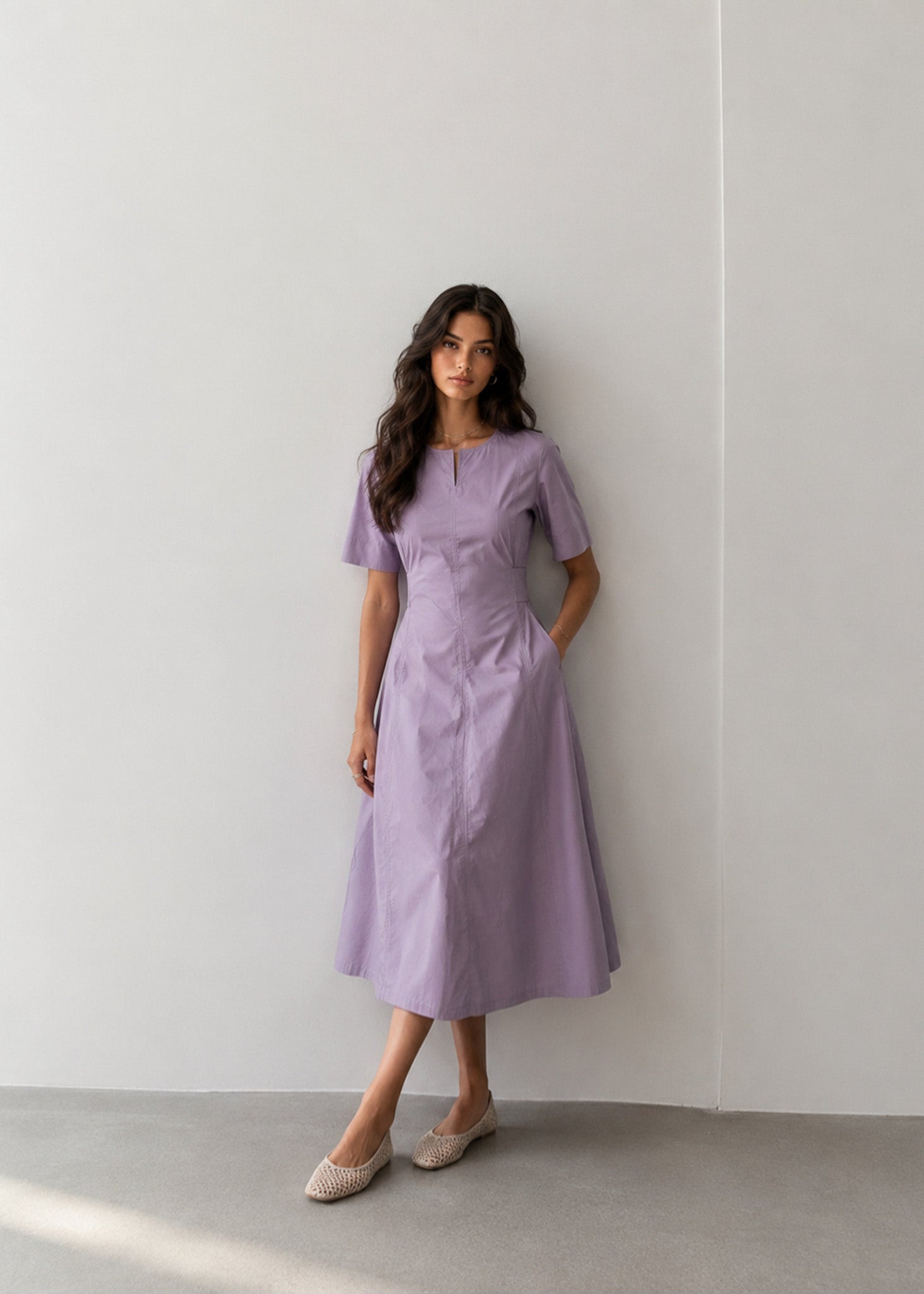 PHŪLA Signature Dress - Lavender