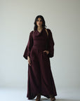Tempo Maroon Three-Piece Set