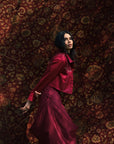 Hewn Carmine Two-piece Set