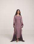 Smoked Purple kaftan set