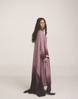 Smoked Purple kaftan set