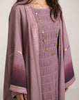 Smoked Purple kaftan set