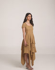 Smoked Dark Beige Dress